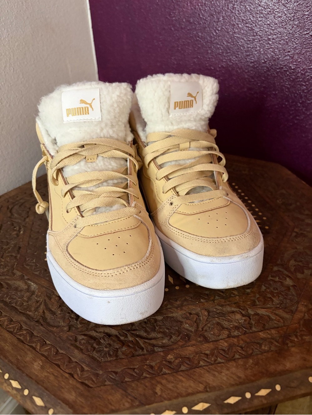 Puma Teddy Skye Demi platform sneakers